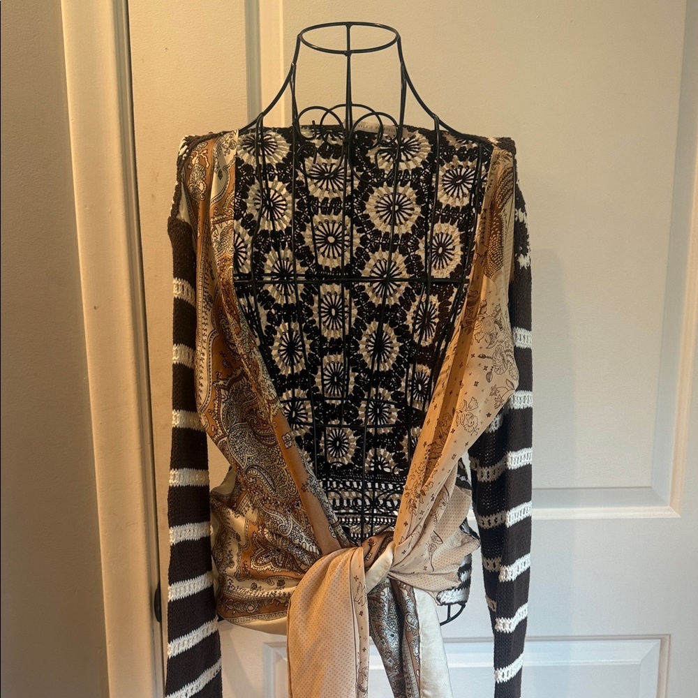 SAVERIO PALATELLA wrap/open front cardigan